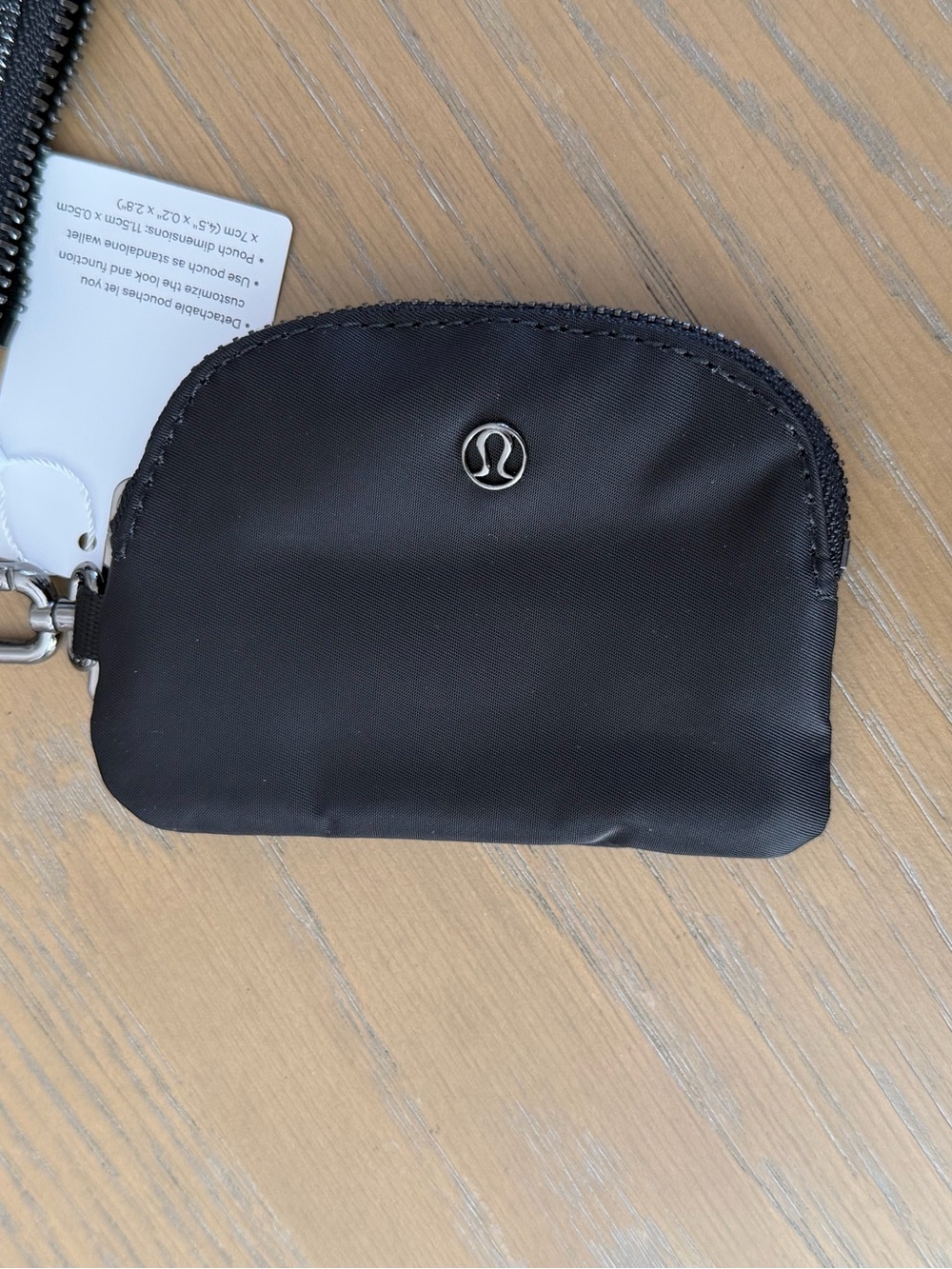 lululemon athletica Dual Pouch Wristlet in Black - Picture 2 of 4